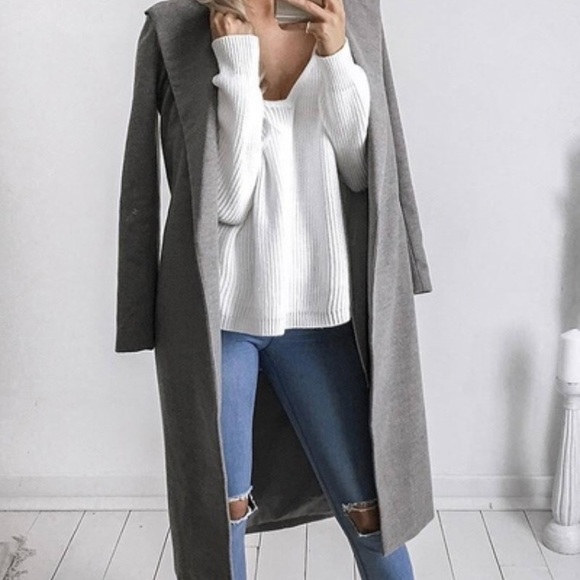 🍁🍂🍃Autumn Coat GRAY🍁🍂🍃NWT. 💙(OBO)💙 - Picture 4 of 4